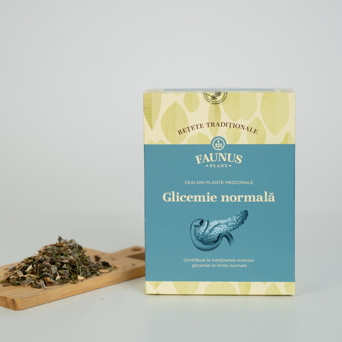 Ceai din plante Faunus Plant Glicemie normală, 180 g