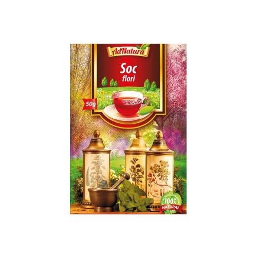 Ceai de flori de soc Adserv, 50 g