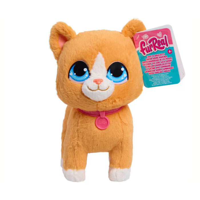 Pisicuță interactivă Hasbro FurReal Love to Walk, 4+ ani