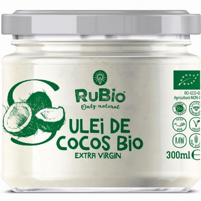 Ulei de cocos bio Rubio, extravirgin, 300 ml