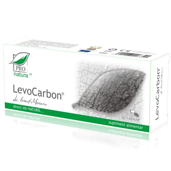 Supliment alimentar Pro-Natura LevoCarbon, 30 capsule