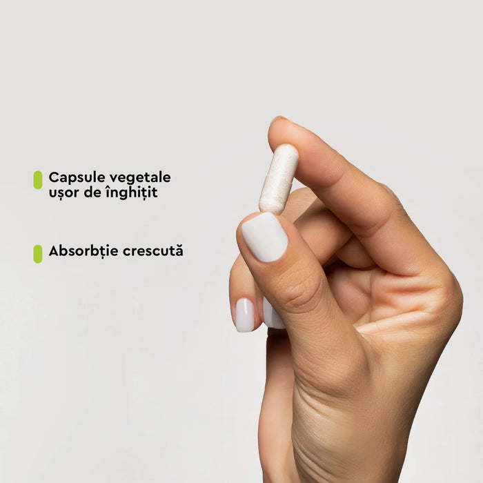 Supliment alimentar Good Routine Mag-Your-Mind cu magneziu bisglicinat, vitaminele B6 și B9, 30 capsule vegetale