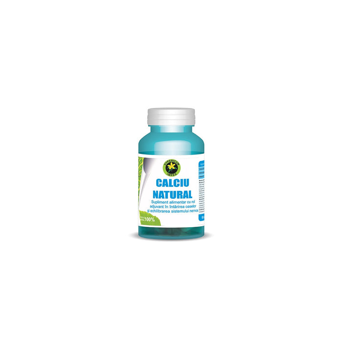 Supliment alimentar Hypericum Calciu Natural, 60 capsule