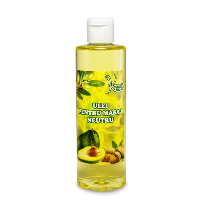 Ulei pentru masaj KOSMO OIL, neutru, fără miros, 250 ml