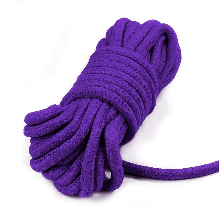 Sfoară bondage, Lovetoy, bumbac moale, mov, 10 m
