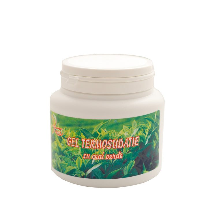 Gel termosudație KOSMO OIL cu ceai verde, 500 ml