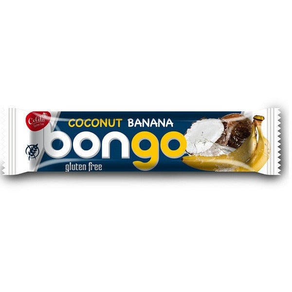 Baton Celita Bongo cu cocos și banană, fără gluten, 40 g