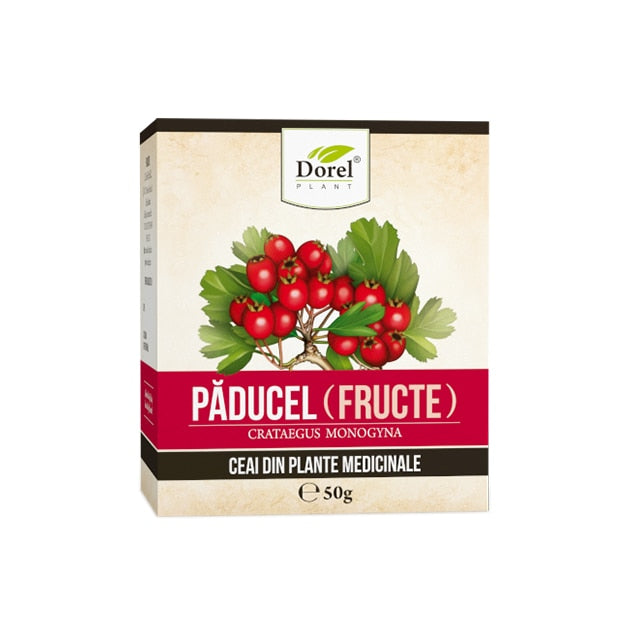 Ceai de păducel Dorel Plant, fructe, 50 g