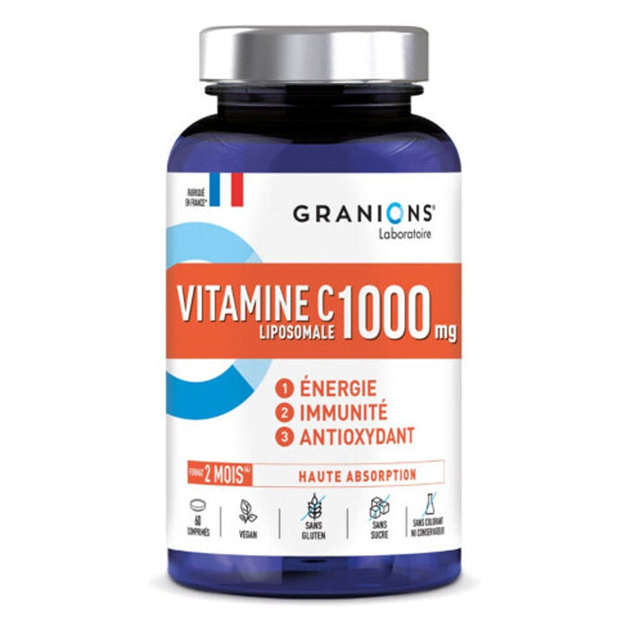 Supliment alimentar Granions Vitamina C lipozomală, 1000 mg, 60 comprimate