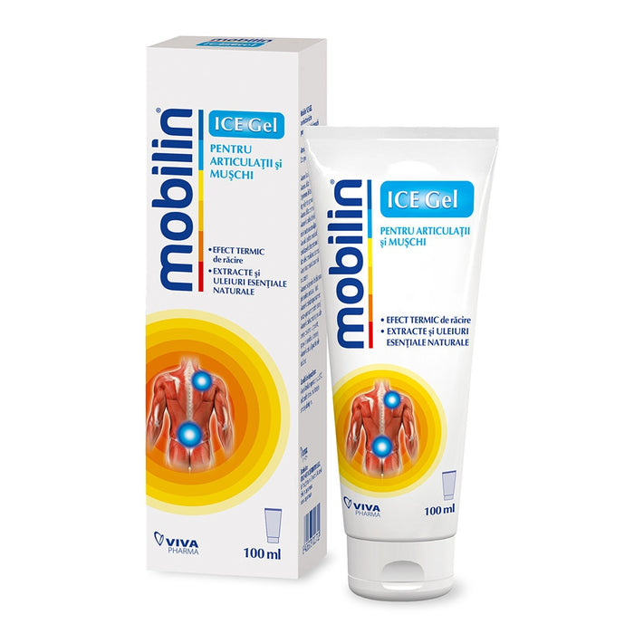 Gel răcoritor Mobilin Ice Gel pentru articulații și mușchi, 100 ml