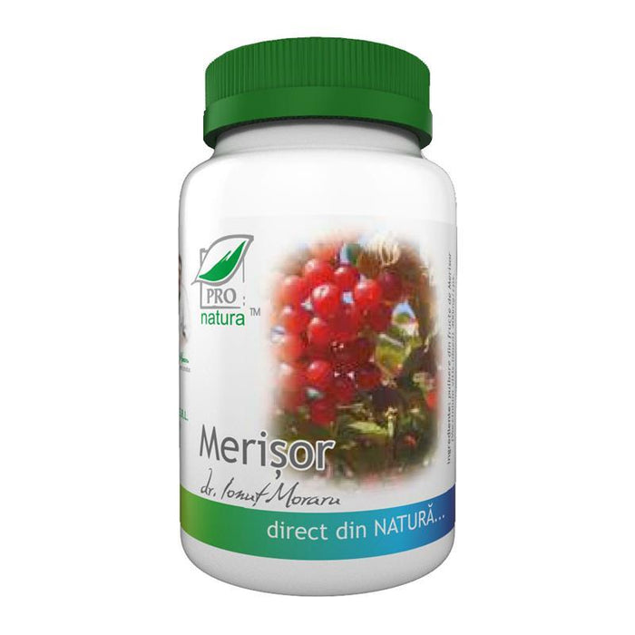 Supliment alimentar Medica Farmimpex Merișor, capsule cu fruct de merișor, 60 capsule
