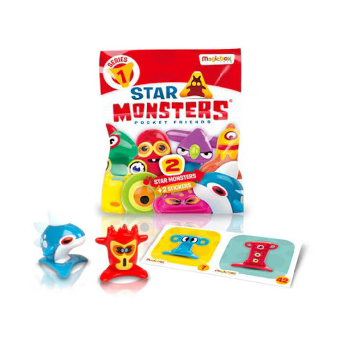 Set de 2 figurine Magicbox Star Monsters, surpriză, seria 1