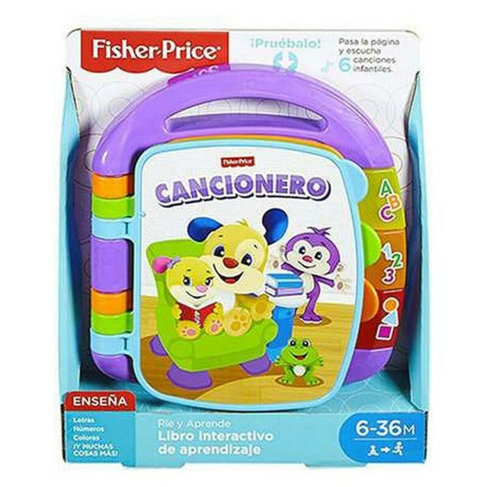 Carte muzicală interactivă pentru bebeluși, Mattel, FRC69, 30x25 cm