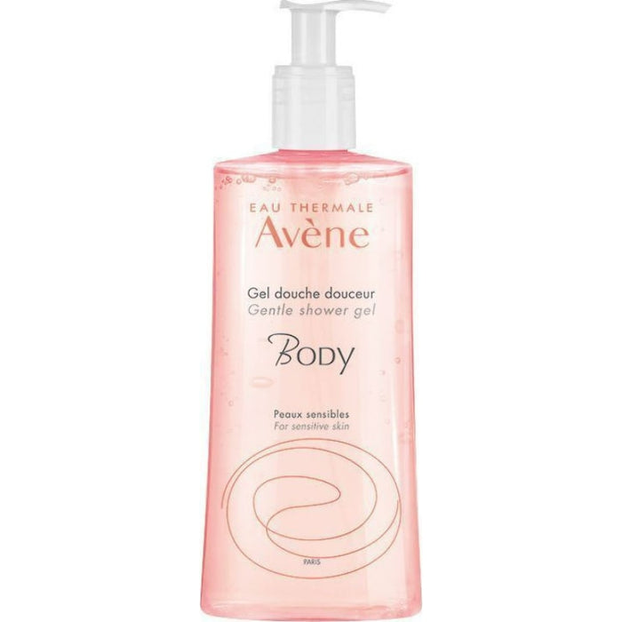 Gel de duș, Avene, pentru piele sensibilă, 500 ml