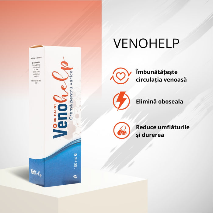 Cremă pentru picioare Dr. Balint Venohelp, 100 ml