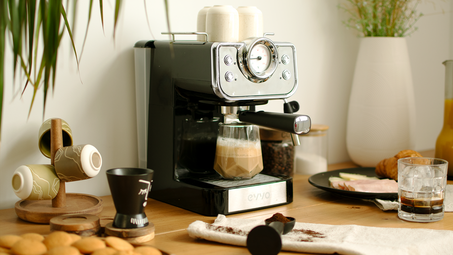 Espressor Cecotec EVVO Intensa 10, 20 bari, 1350 W, rezervor 1,5 l
