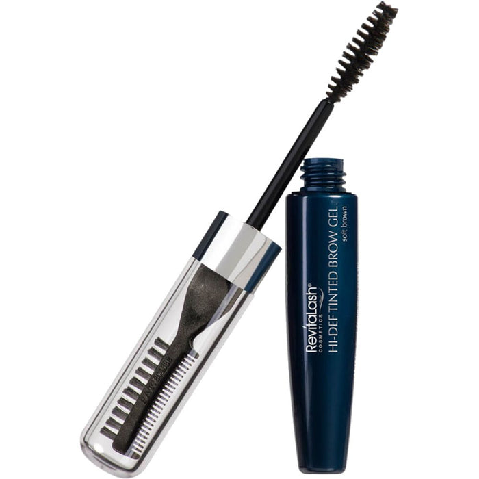 Gel pentru sprâncene RevitaLash Hi-Def, maro moale, 3 ml
