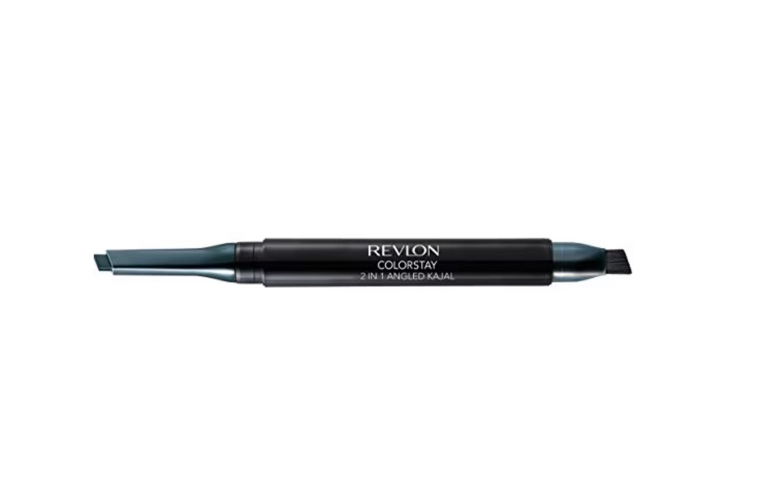 Creion kohl kajal Revlon ColorStay, vârf oblic, nuanța 103 Evergreen, 0,28 g, tester