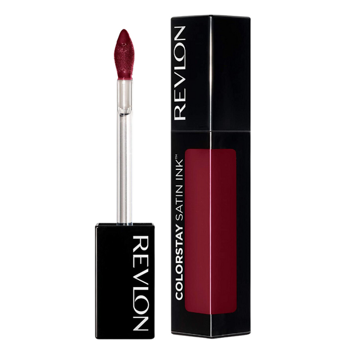 Ruj lichid Revlon Colorstay Satin Ink, nuanța 018 Entuziasmat, 30 ml