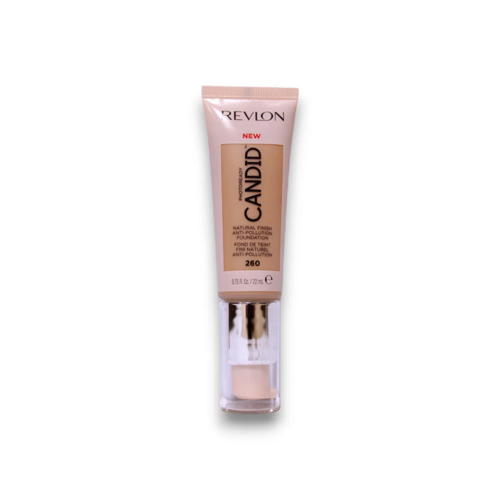 Fond de ten cremos Revlon PhotoReady Candid, finisaj natural, anti-poluare, nuanța 260, 22 ml