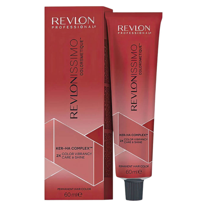 Vopsea permanentă de păr Revlon Revlonissimo Colorsmetique, nuanța 5.65 Light Mahogany Red Brown, 60 ml