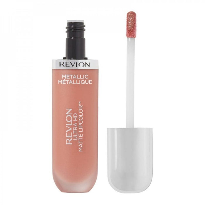 Ruj lichid Revlon Ultra HD Matte Lipcolor, finisaj metalizat, nuanța 690, 5,9 ml
