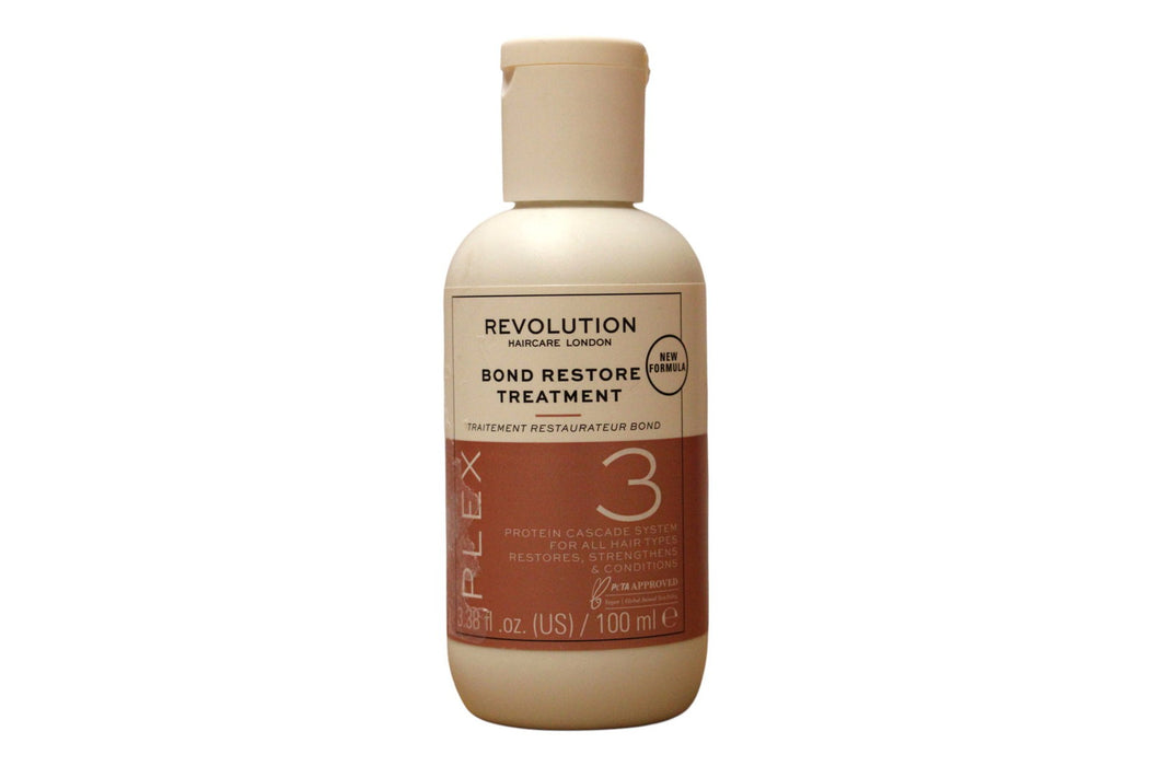 Balsam de tratament pentru păr Revolution Haircare Bond Plex 3, restaurativ, pentru toate tipurile de păr, 100 ml