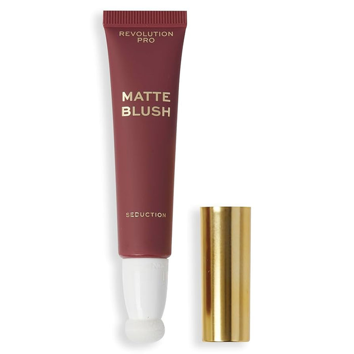 Fard de obraz cremă Revolution Pro Iconic Matte, nuanța Seduction, efect mat, 15 ml