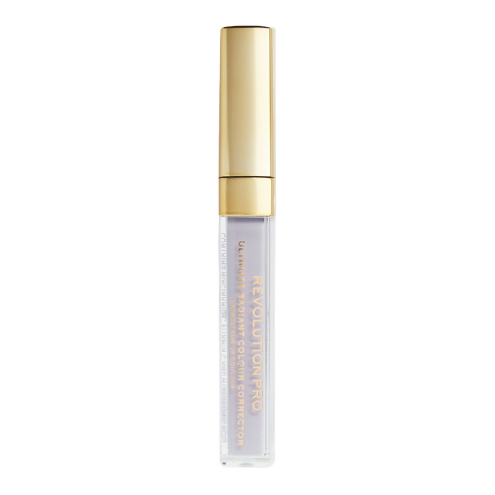 Corector lichid Revolution Pro Pre-Concealer Ultimate Radiant, corector de culoare, nuanța Violet, 4,5 ml