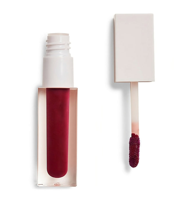 Luciu de buze Revolution Pro Ultimatum, vegan, nuanță burgundy, 2,5 ml