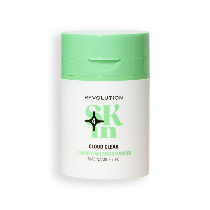 Cremă-gel hidratantă Revolution Skincare Cloud Clear, clarifiantă, cu niacinamidă și IPC, 50 ml