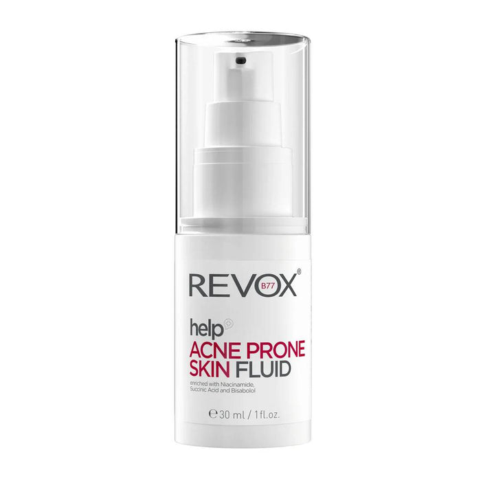 Fluid de față Revox B77 Help, pentru ten predispus la acnee, 30 ml