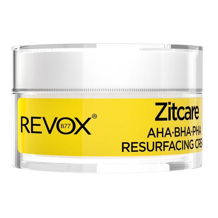 Cremă de față Revox B77 Zitcare AHA/BHA/PHA, pentru netezirea texturii pielii, 50 ml