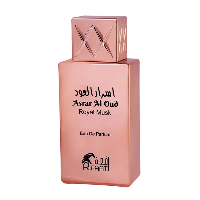 Apă de parfum Rifaat Asrar Al Oud Royal Musk, unisex, 80 ml
