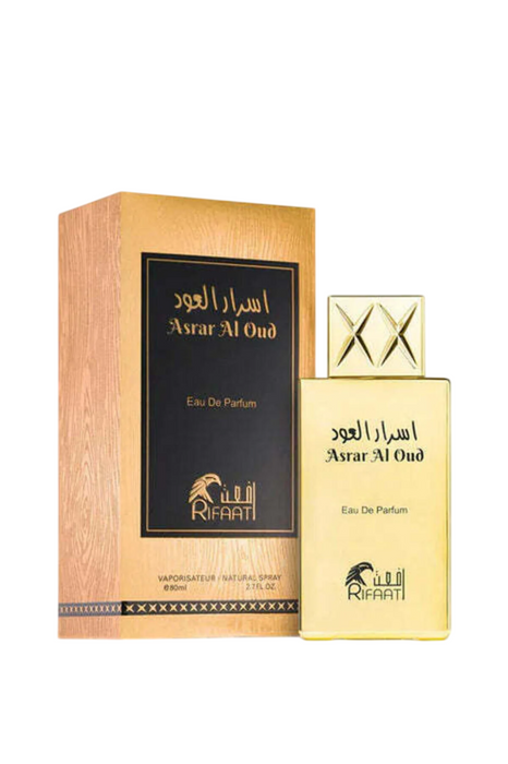 Apă de parfum Rifaat Asrar Al Oud Gold, unisex, 80 ml
