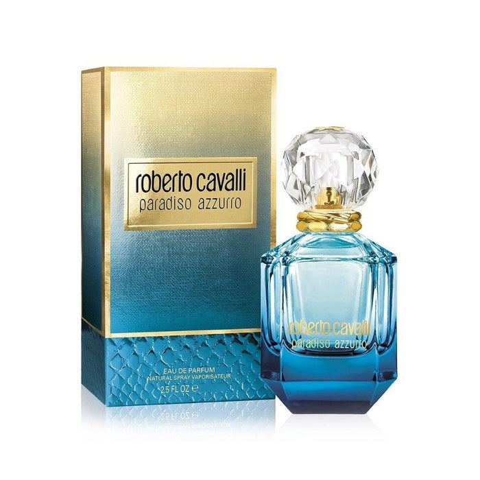 Apă de parfum Roberto Cavalli Paradiso Azzuro, pentru femei, 75 ml