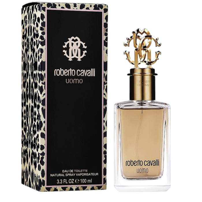 Apă de toaletă Roberto Cavalli Uomo, pentru bărbați, 100 ml