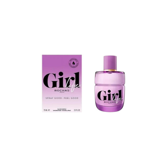 Apă de parfum Rochas Girl Life, pentru femei, 75 ml