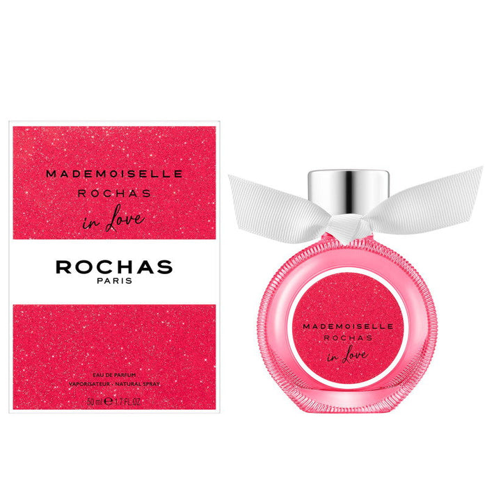 Apă de parfum Rochas Mademoiselle In Love, pentru femei, 50 ml