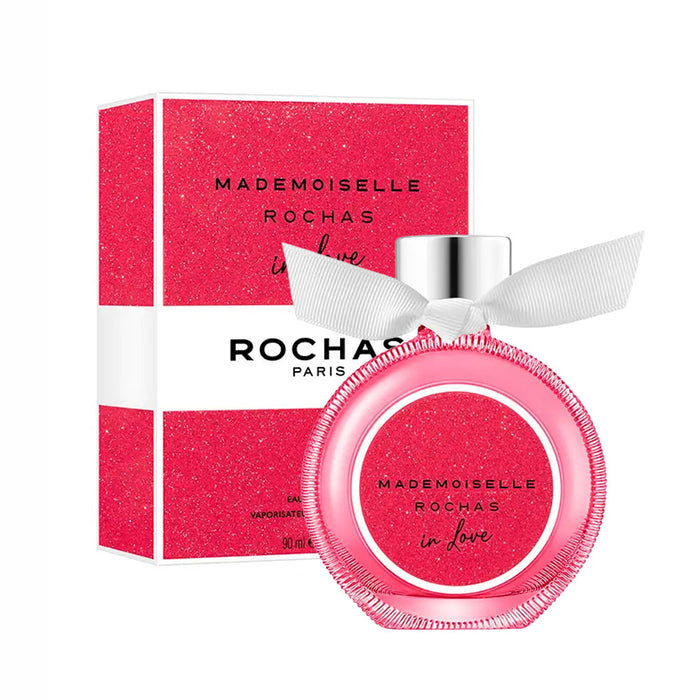 Apă de parfum Rochas Mademoiselle In Love, pentru femei, 90 ml