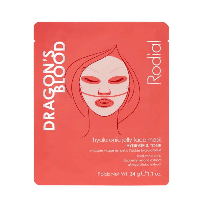 Mască facială cu hidrogel Rodial Dragon's Blood, hidratantă, 34 g
