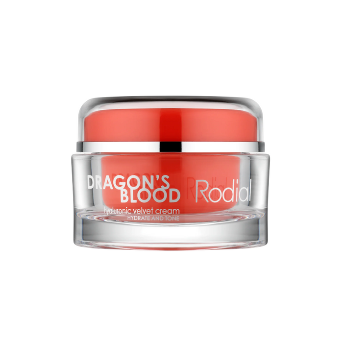 Cremă de față Rodial Dragon's Blood Hyaluronic Velvet Cream, hidratare intensă, 50 ml