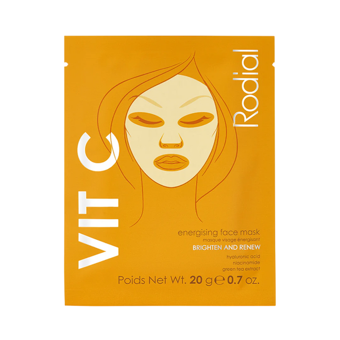 Mască facială Rodial Vit C, energizantă, iluminatoare, 20 g