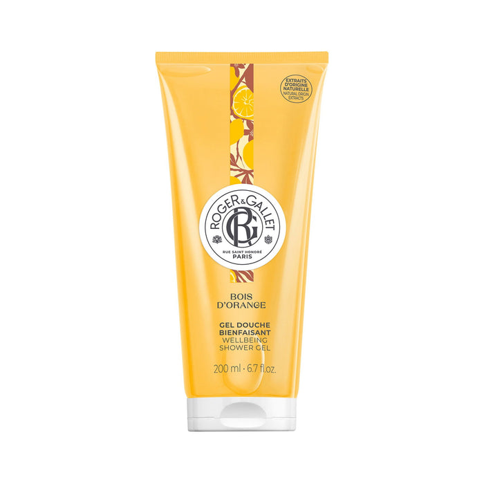 Gel de duș Roger & Gallet Bois D'Orange, pentru toate tipurile de piele, 200 ml