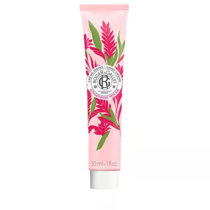Cremă de mâini Roger & Gallet Gingembre Rouge, hidratantă, 30 ml