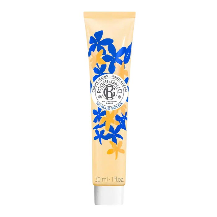 Cremă pentru mâini Roger & Gallet Vanille Soleil, hidratantă, 30 ml