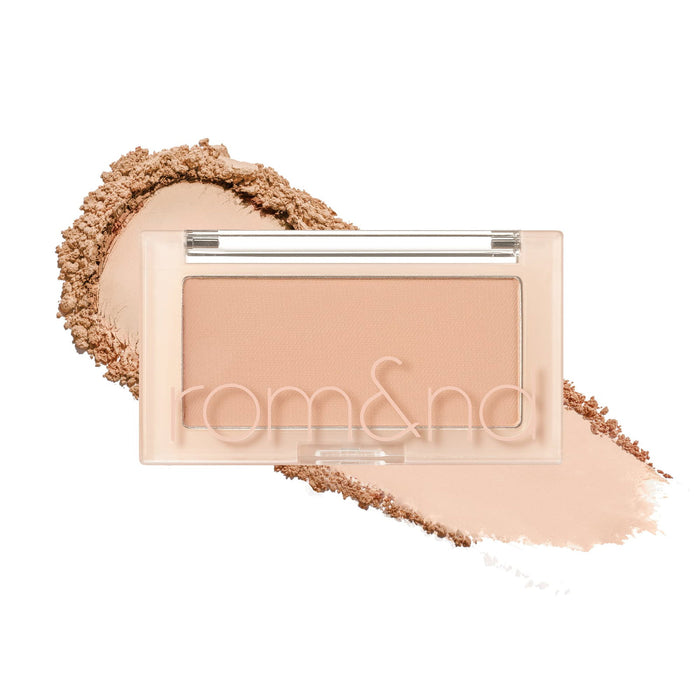 Pudră de obraz Rom&nd Better Than Cheek, finisaj mat, nuanța N01 Nutty Nude, 4 g
