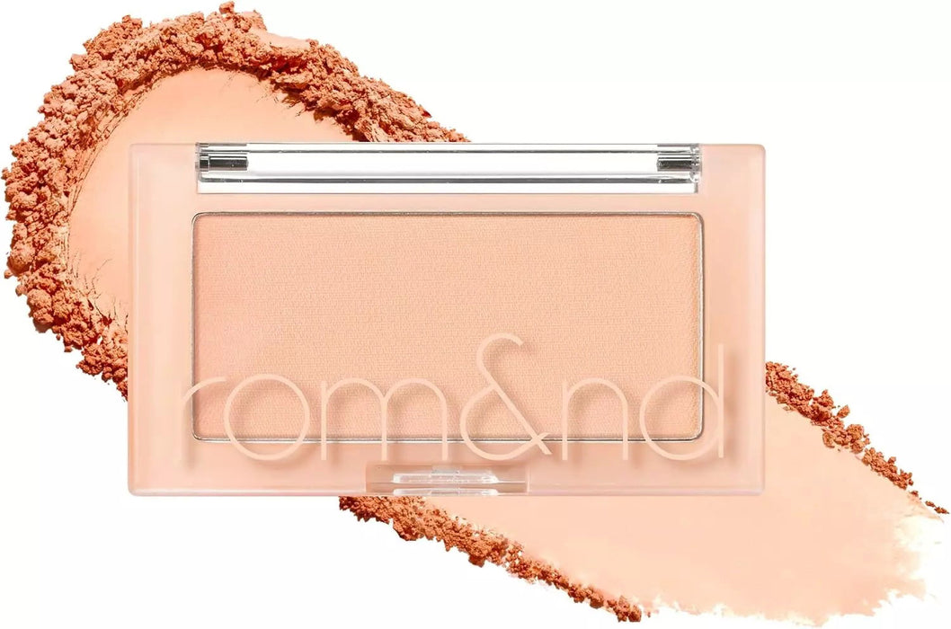 Pudră de obraz Rom&nd Better Than Cheek, finisaj mat, nuanța W03 Apricot Milk, 4 g