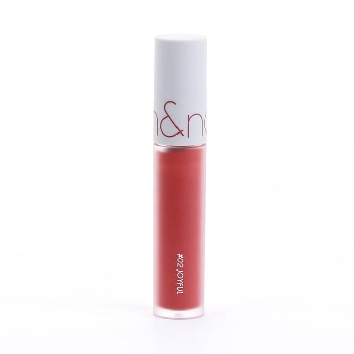 Ruj lichid Rom&nd Zero Velvet Tint, nuanța 02 Joyful, 5,5 g