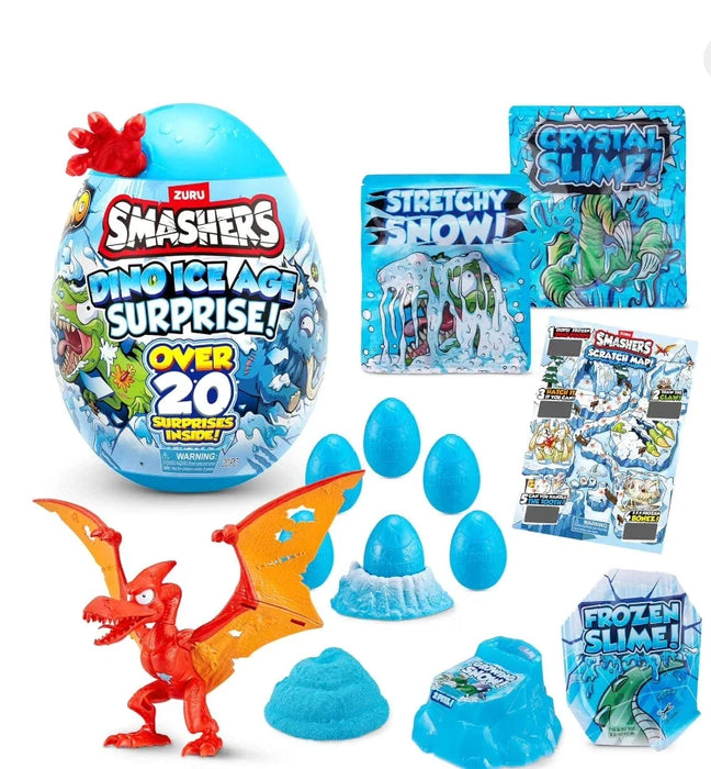 Ou cu surprize Zuru Smashers Dino Ice Age Surprise, peste 20 de surprize